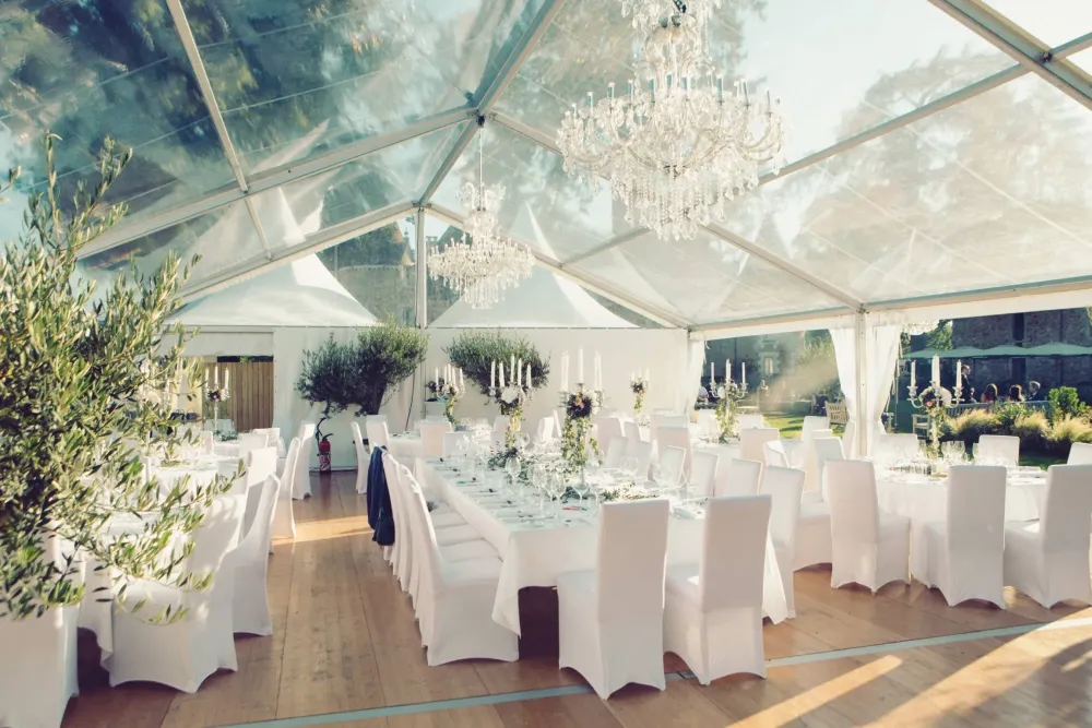 Tente cristal mariage
