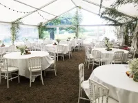 Nappe tissu blanc