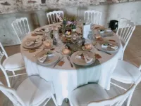 Nappe tissu blanc