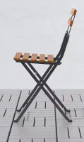 chaise black woody