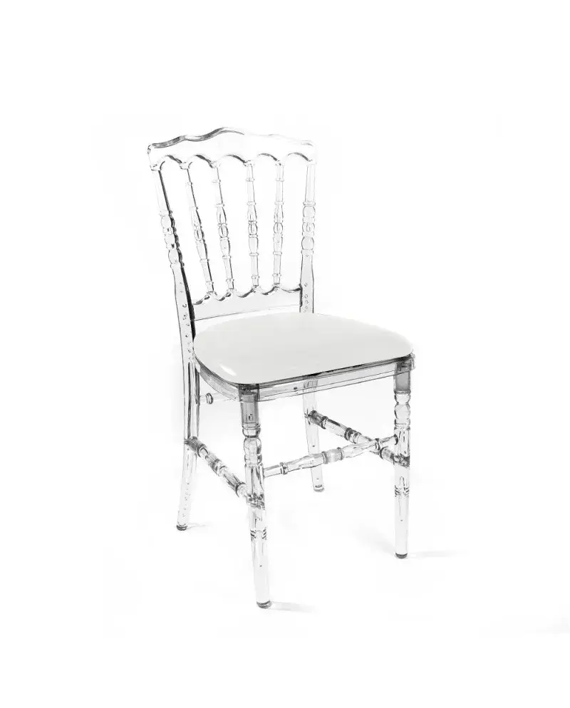 Napoleon cristal assise blanche